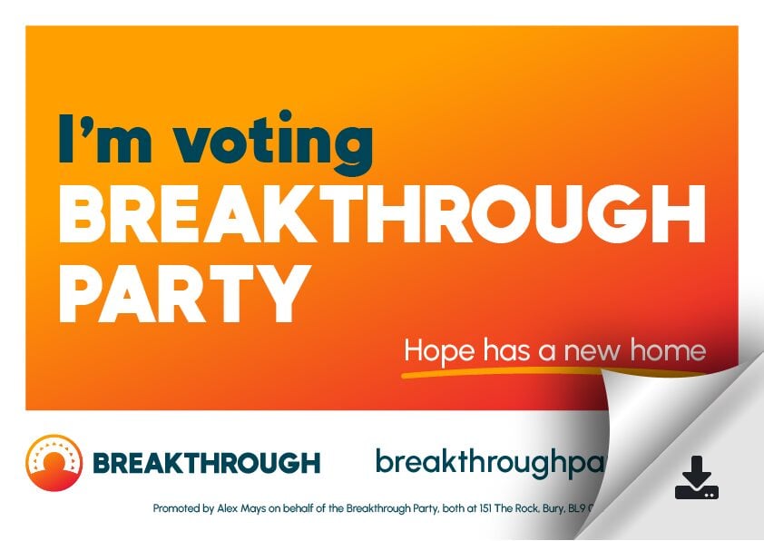 Vote Breakthrough Poster